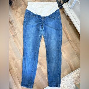 Thyme Maternity Blue Straight Leg Jeans
